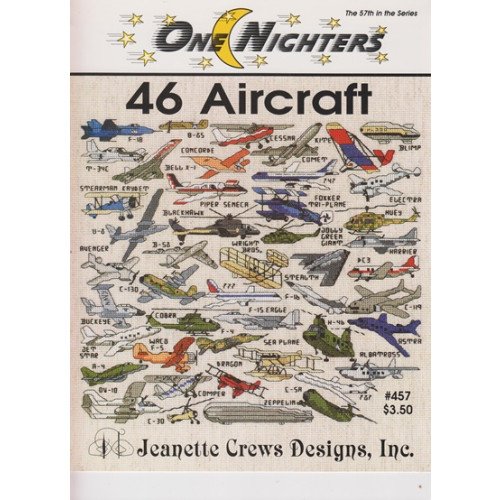 Kreuzstichvorlage 46 Aircraft (103TW)
