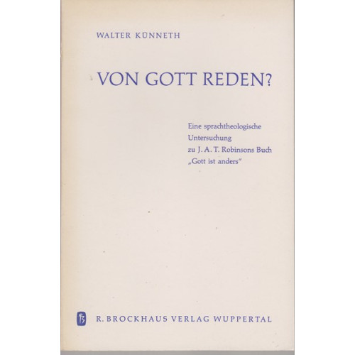 Von Gott reden? (128j)