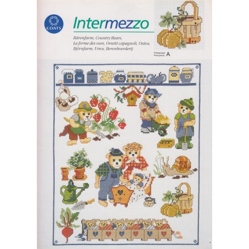 Kreuzstichvorlage Bärenfarm (151TW)