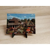 Ansichtskarte-Scharbeutz-Palmen-Cafe -Bungalowhotel.