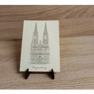 Ansichtskarte-Regensburg-Dom vom Kuratorium-Kinderhilfwerk der Bruderschaft Salem.