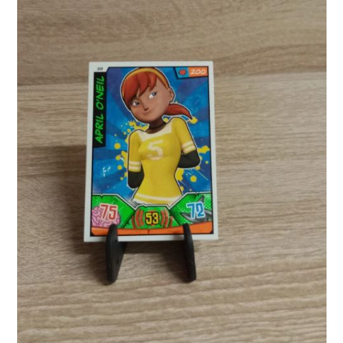 Panini-Turtles -Sammelkarte -APRIL ONEIL -Nr-38- nicelodeon