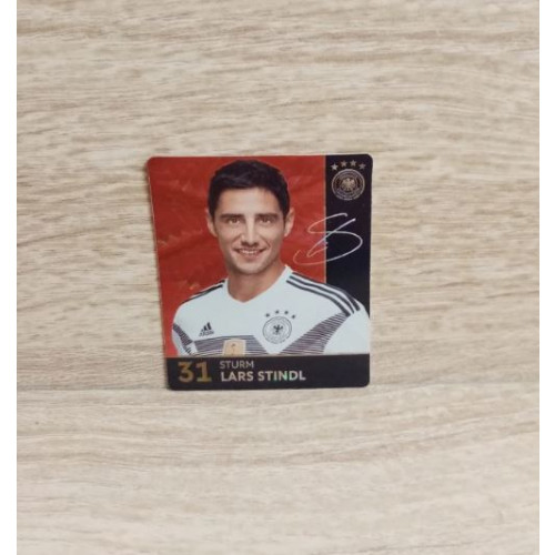 Rewe WM 2018 DFB Sammelkarten Glitzer Nr. 31 Lars Stindl-