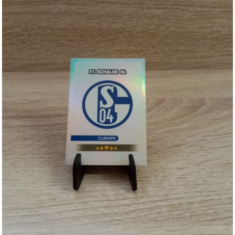 topps MATCH-ATTAX TCG- Holo-BUNDESLIGA--CLUBKARTE-FC SCHALKE 04--Nr-341