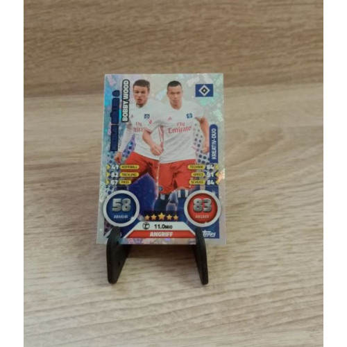 topps MATCH-ATTAX TCG- Holo-HAMBURGER SV--Nr-625