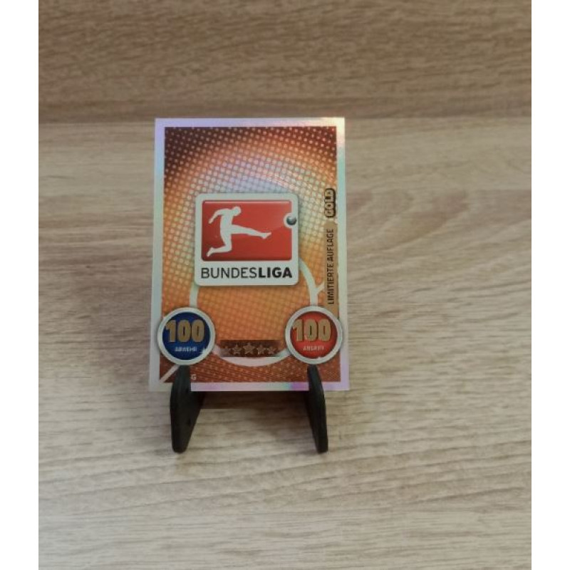 topps MATCH-ATTAX TCG- Holo-BUNDESLIGA-Limitierte Auflage-GOLD--Nr-LESG