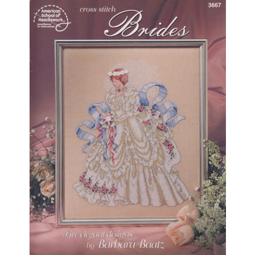 Kreuzstichvorlage Brides – 5 elegante Designs (68TW)