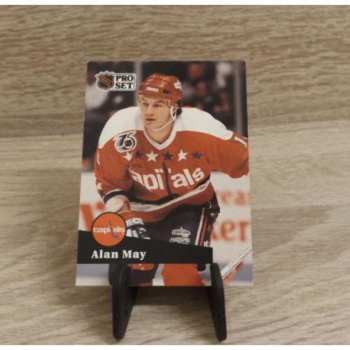 Pro-Set NHL 1991--Alan May-Sammelkarte-Nr-508