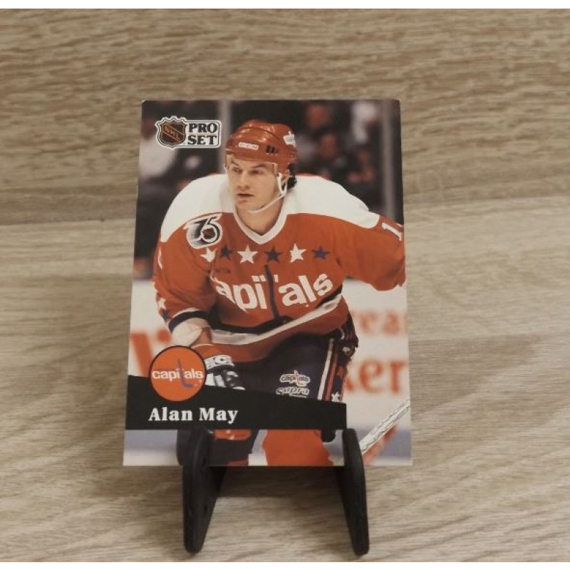 Pro-Set NHL 1991--Alan May-Sammelkarte-Nr-508