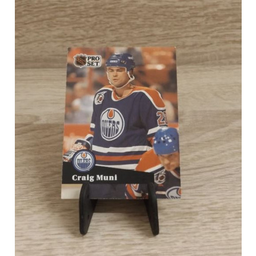 Pro-Set NHL 1991--Graig Muni-Sammelkarte-Nr-382