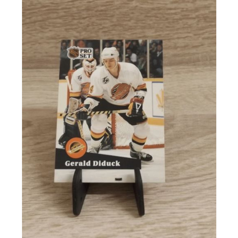 Pro-Set NHL 1991--Gerald Diduck-Sammelkarte-Nr-502