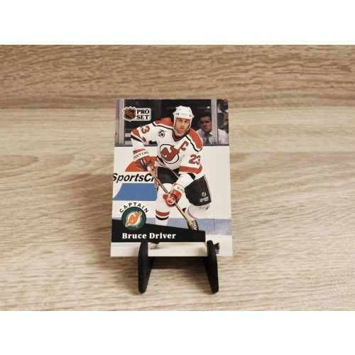 Pro-Set NHL 1991,Sammelkarte-577-Bruce Driver
