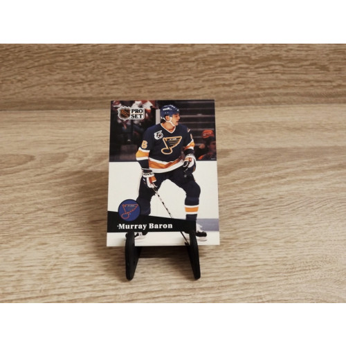 Pro-Set NHL 1991,Sammelkarte-472-Murray Baron
