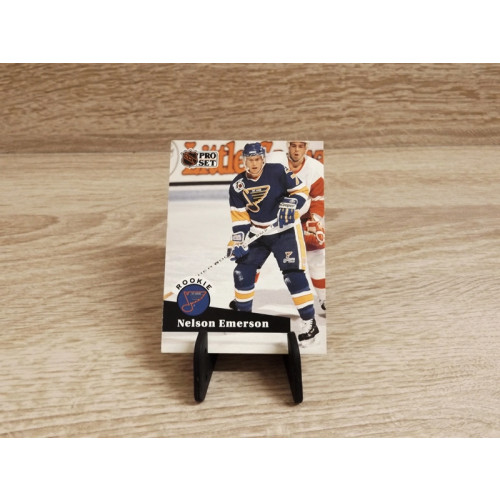 Pro-Set NHL 1991,Sammelkarte-557-Nelson Emerson