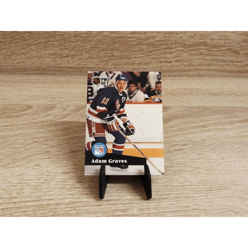 Pro-Set NHL 1991,Sammelkarte-443-Adam Graves
