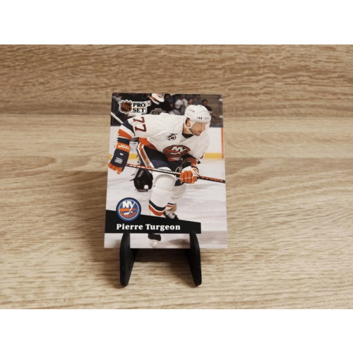 Pro-Set NHL 1991-Pierre Turgeon-Sammelkarte-Nr-433