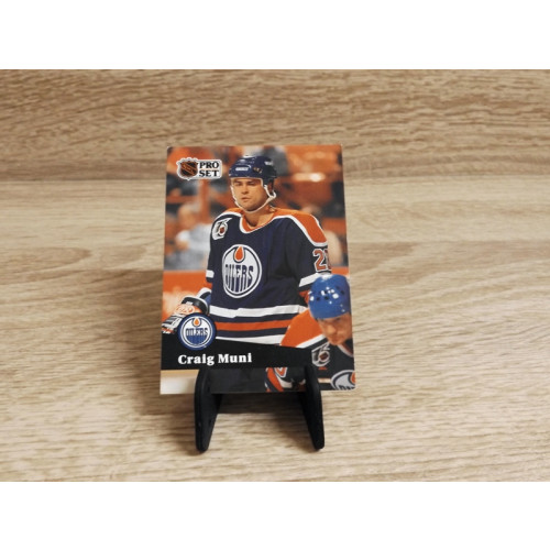 Pro-Set NHL 1991--Craig Muni-Sammelkarte-Nr-382