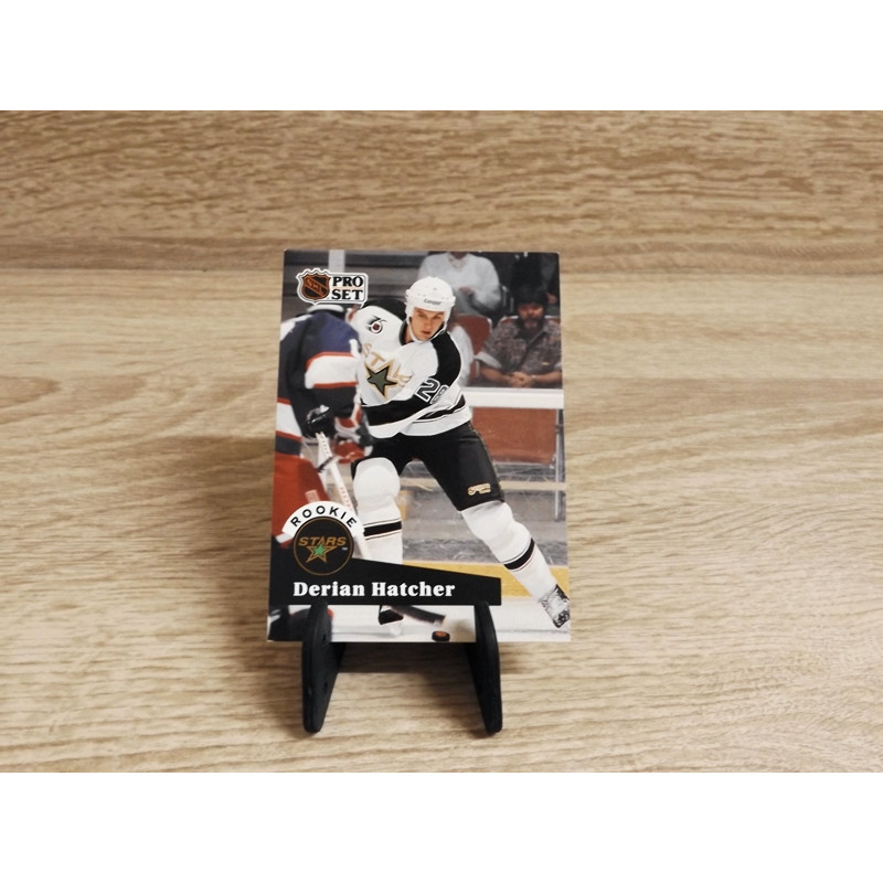 Pro-Set NHL 1991-Derian Hatcher-Sammelkarte-Nr-543