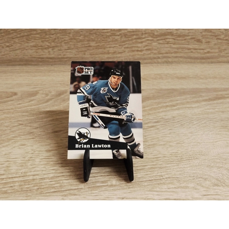 Pro-Set NHL 1991-Brian Lawton-Sammelkarte-Nr-482