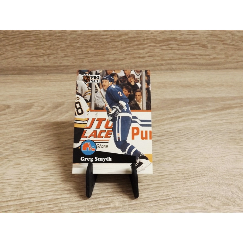 Pro-Set NHL 1991-Greg Smyth-Sammelkarte-Nr-465