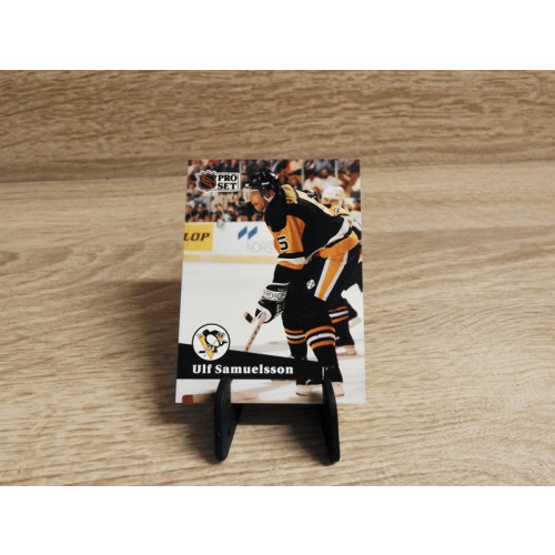 Pro-Set NHL 1991-Ulf Samuelsson-Sammelkarte-Nr-459