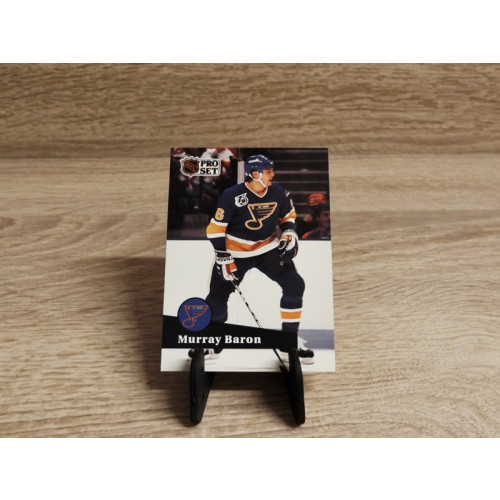 Pro-Set NHL 1991,Sammelkarte-472-Murray Baron