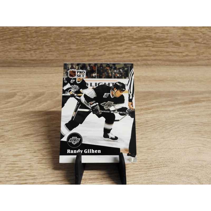 Pro-Set NHL 1991,Sammelkarte-403-Randy Gilhen
