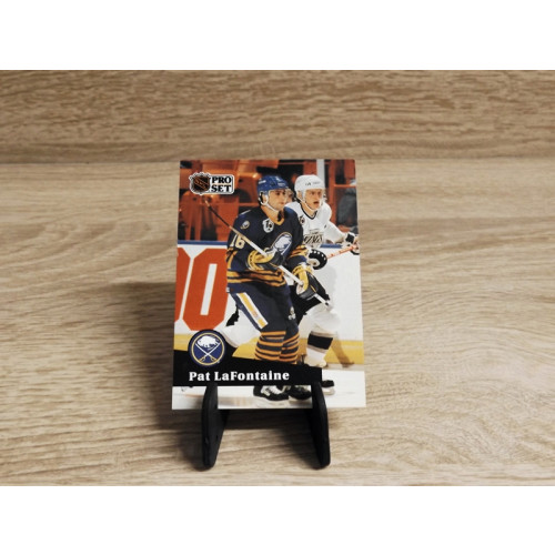 Pro-Set NHL 1991,Sammelkarte-358-Pat LaFontaine