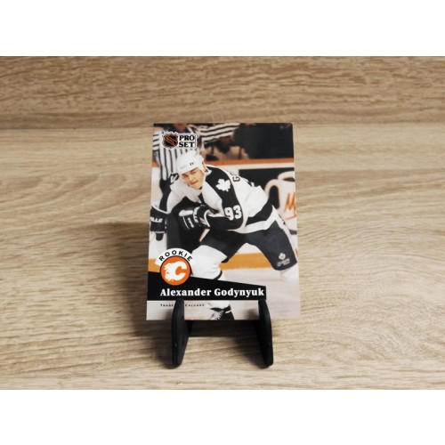 Pro-Set NHL 1991,Sammelkarte-563-Alexander Godynuk