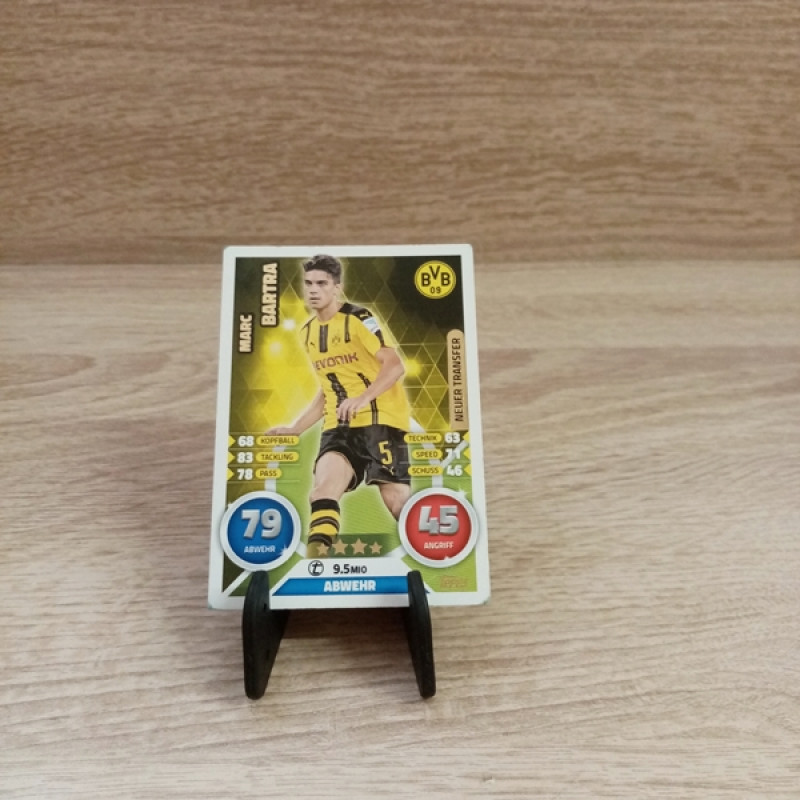 Bundesliga-TCG-Sammelkarte--Nr -74-Bartra