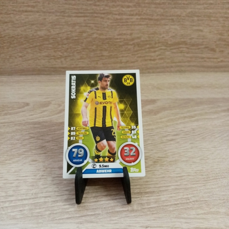 Bundesliga-TCG-Sammelkarte--Nr -77-Sokratis
