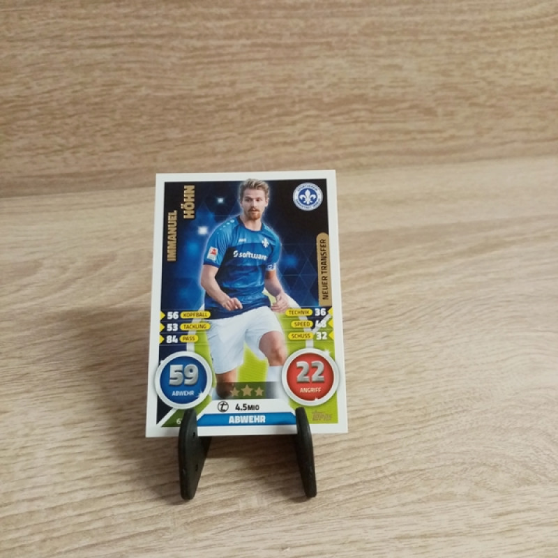 Bundesliga-TCG-Sammelkarte--Nr 63-Höhn