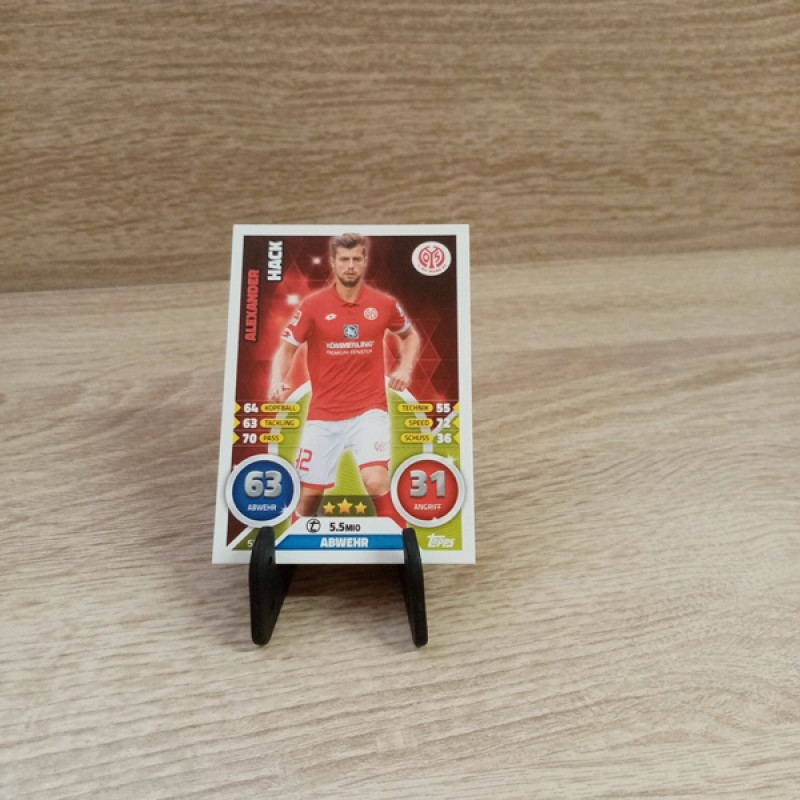 Bundesliga-TCG-Sammelkarte--Nr 534-Hack