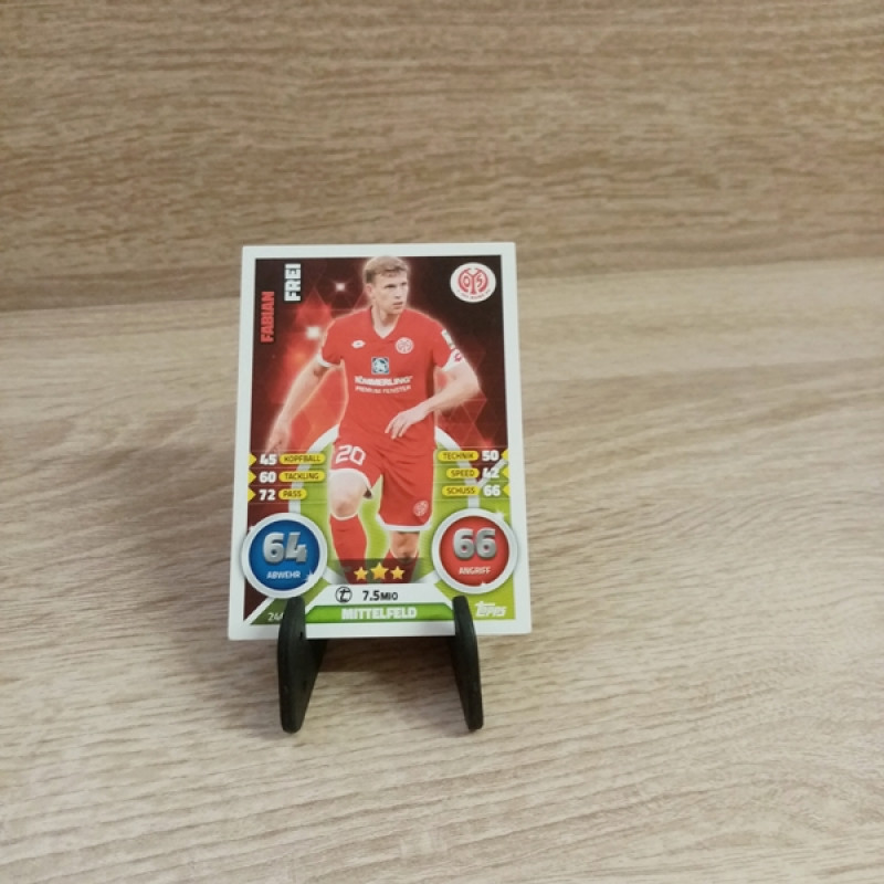 Bundesliga-TCG-Sammelkarte--Nr 246-Frei