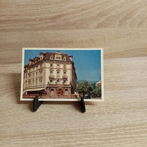 Ansichtskarte-DE-203-Solothurn. Hotel Metropole-Schweizerhof.