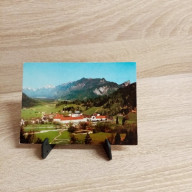 Ansichtskarte-DE-151-Benedictiner-Abtei-Ettal mit Ammergauer Alpen.