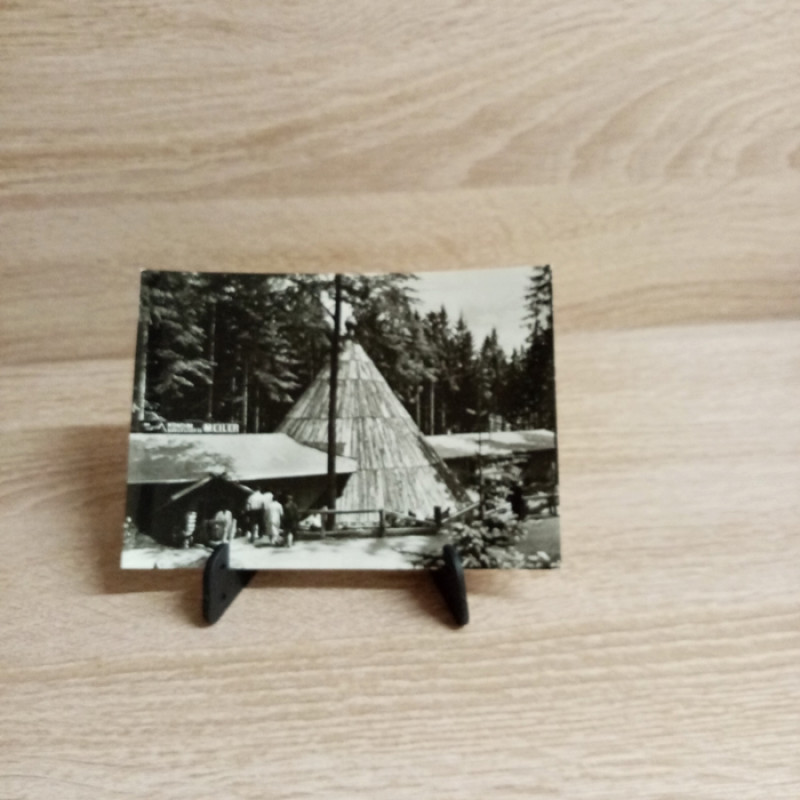 Ansichtskarte-DE-68-Konsum-Gaststätte Meiler an der Talsperre des Friedens Sosa.
