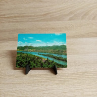 Ansichtskarte-DE-40-Rhein. Blick auf das Siebengebirge.