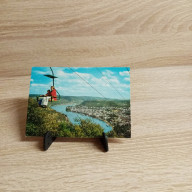 Ansichtskarte-DE-26-Boppard am Rhein mit Sessellift.