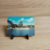 Ansichtskarte-DE-6-Köln am Rhein-Hohenzollernbrücke.