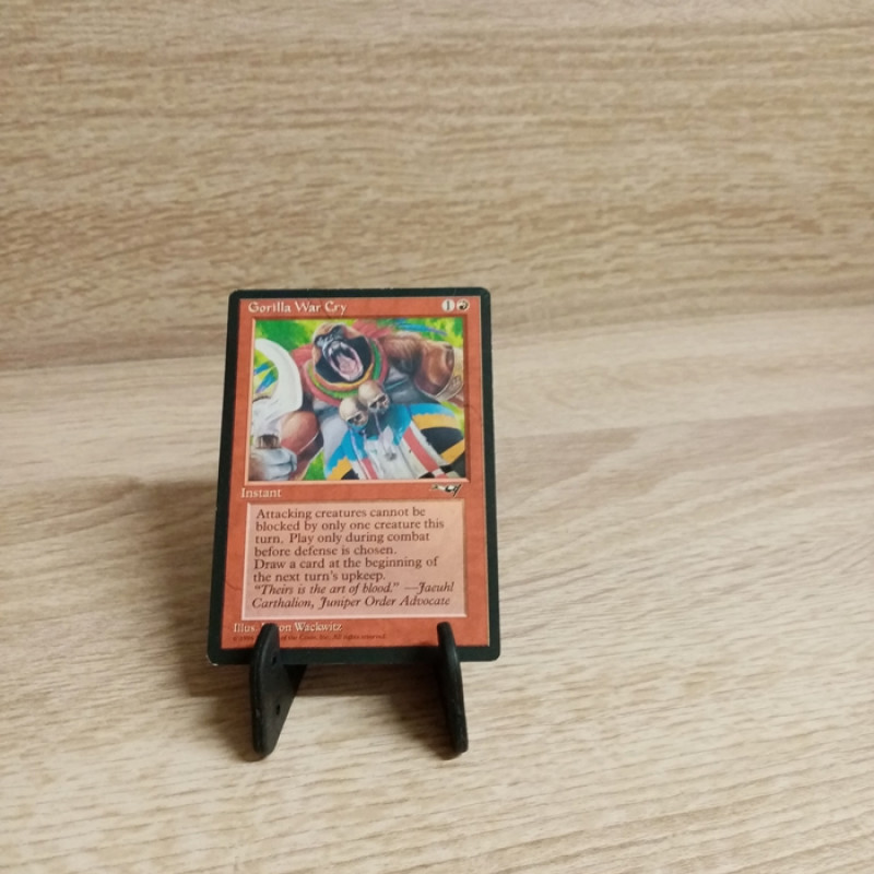 MTG-Magic-Sammelkarte-  Gorilla War Cry (V.2) -