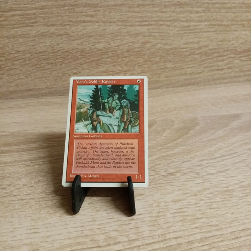 MTG-Magic-Sammelkarte-- Mons's Goblin Raiders -
