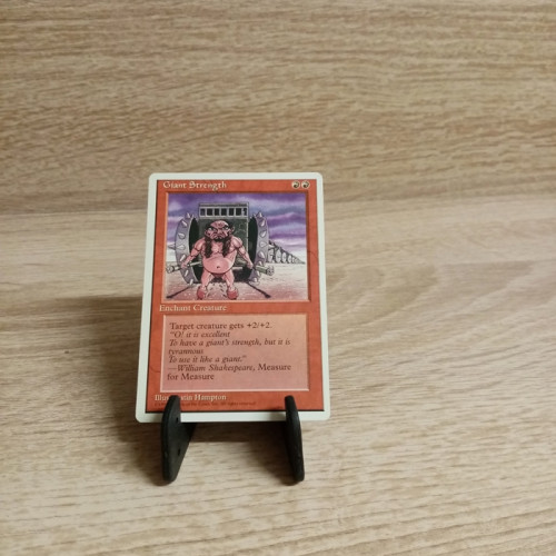 MTG-Magic-Sammelkarte- - Giant Strength -