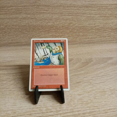 MTG-Magic-Sammelkarte- - Stone Rain -