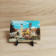 Ansichtskarte- Ba-357-Freudenstadt im Schwarzwald-Marktplatz mit Rathaus.