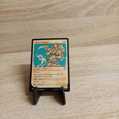 MTG--Sammelkarte- Extras - Djinni Windseer -