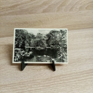 Ansichtskarte- DE-245-Erholungsheim St. Josefshaus Siegburg-Partie im Park.