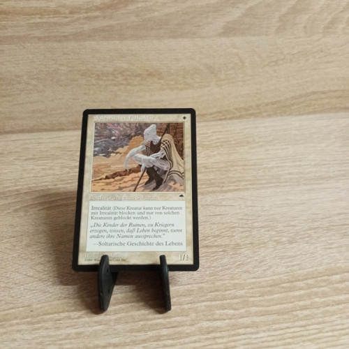MTG--Sammelkarte-Soltarischer Fußsoldat Sturmwind -