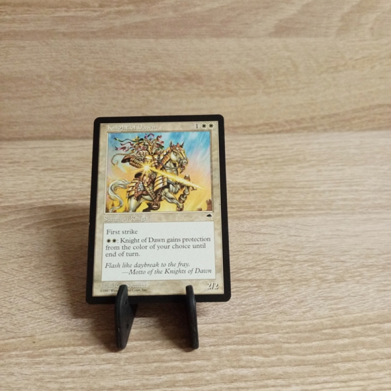 MTG--Sammelkarte-Sturmwind - Knight of Dawn -