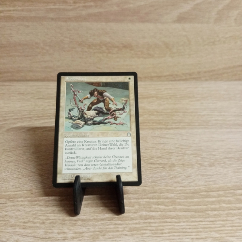 MTG--Sammelkarte-Felsenburg -Sündenbock